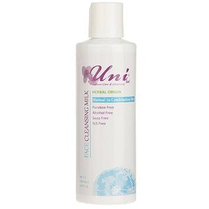 شیر پاک کن یونی لد سری herbal origin مدل normal to combination skin حجم 200 میلی لیتر