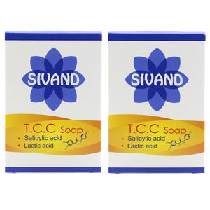 صابون ضد باکتری سیوند مدل tcc 0212 وزن 90 گرم مجموعه 2 عددی