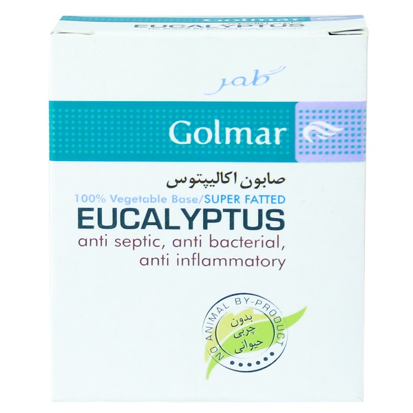 صابون ضد باکتری گلمر مدل eucalyptus وزن 100 گرم