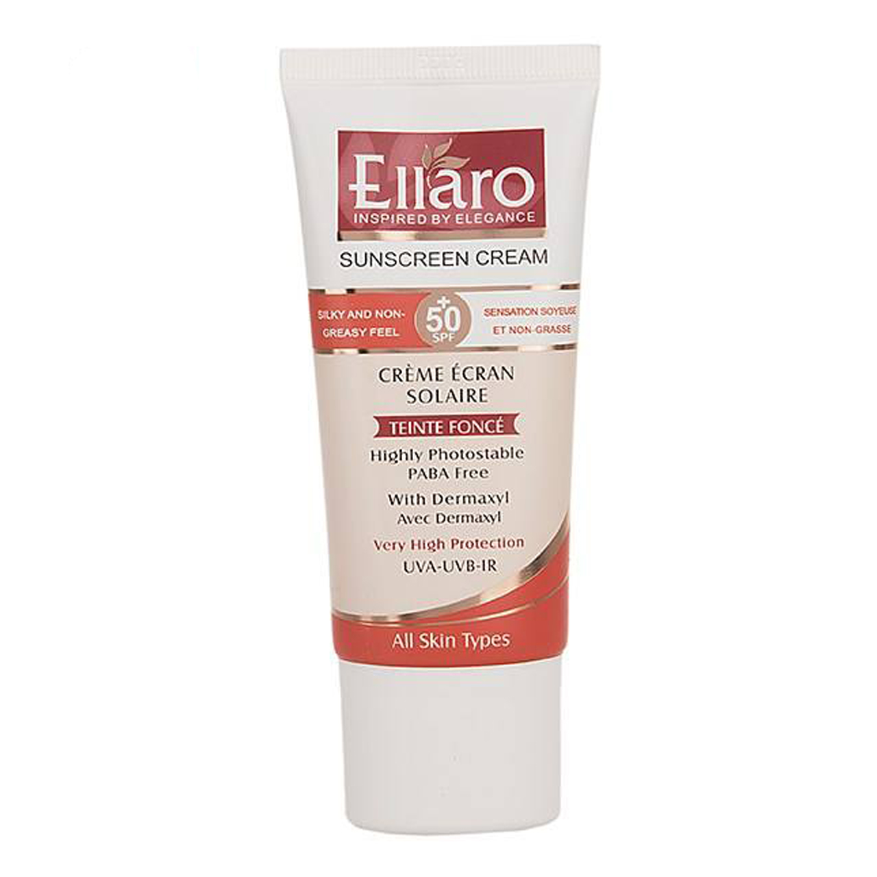 ضد آفتاب الارو مدل teinte fonce spf+50 حجم 50 میلی لیتر