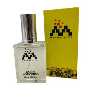 عطر جیبی مردانه مندلیف مدل پاکو رابان وان میلیون حجم 15 میلی لیتر