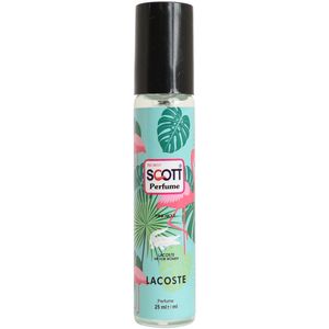 عطر جیبی زنانه اسکاتس مدل lacoste w حجم 25 میلی لیتر