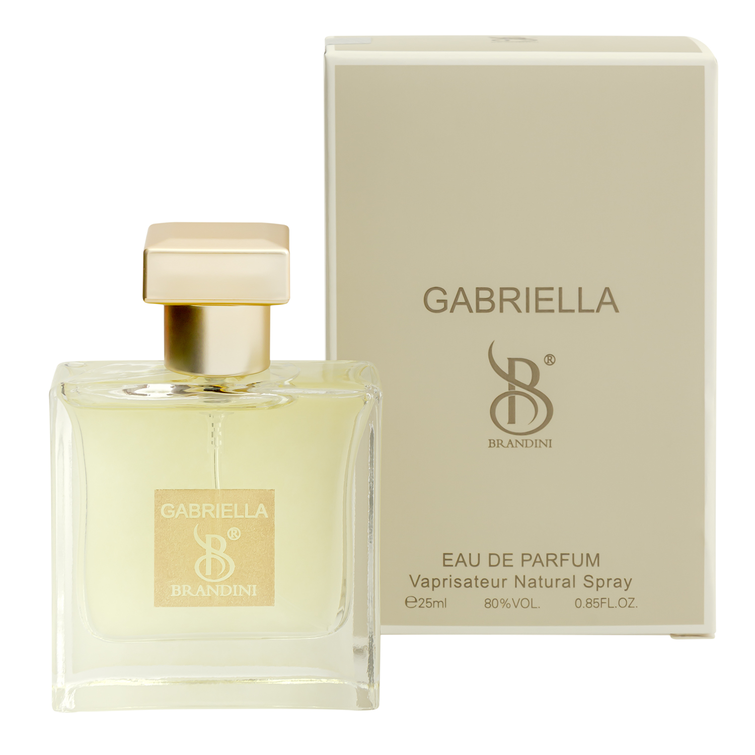 عطر جیبی زنانه برندینی مدل gabriella حجم 25 میلی لیتر