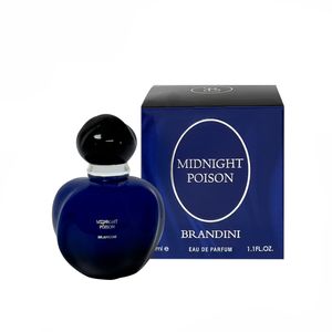 عطر جیبی زنانه برندینی مدل midnight poison حجم 33 میلی لیتر
