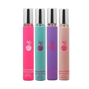 عطر جیبی زنانه دکلت مدل roset حجم 20 میلی لیتر مجموعه 4 عددی