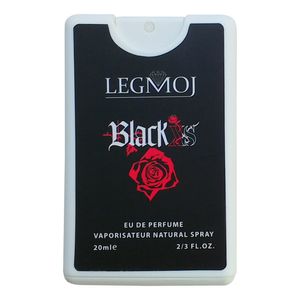 عطر جیبی زنانه لغموژ مدل black xs حجم 20 میلی لیتر