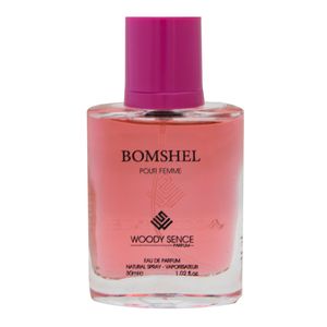 عطر جیبی زنانه وودی سنس مدل bomshel حجم 30 میلی لیتر