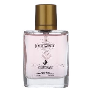 عطر جیبی زنانه وودی سنس مدل laliq lamour حجم 30 میلی‌لیتر