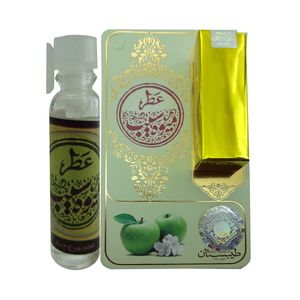 عطر جیبی طیبستان مدل میوه سیب حجم 1 میلی لیتر
