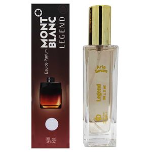 عطر جیبی مردانه آریاسون مدل mont blanc legend حجم 30 میلی لیتر