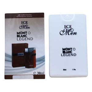 عطر جیبی مردانه آیس من مدل mont blanc legend حجم 30 میلی لیتر