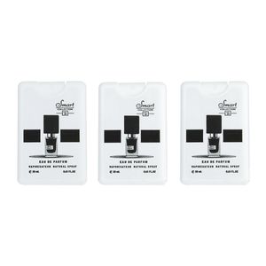عطر جیبی مردانه اسمارت کالکشن مدل black afgano حجم 20 میلی لیتر مجموعه 3 عددی