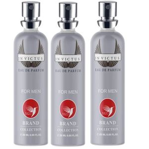 عطر جیبی مردانه برد برند کالکشن مدل اینوکتوس حجم 25 میلی لیتر مجموعه 3 عددی