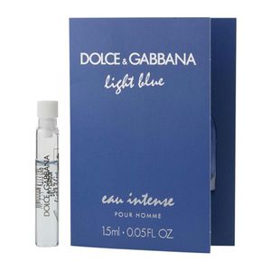 عطر جیبی مردانه دولچه اند گابانا مدل light blue eau intense حجم 1.5 میلی لیتر