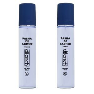 عطر جیبی مردانه دیلانچی مدل cartier pasha حجم 30 میلی لیتر بسته دو عددی