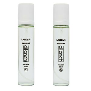 عطر جیبی مردانه دیلانچی مدل lalique حجم 30 میلی لیتر بسته دو عددی