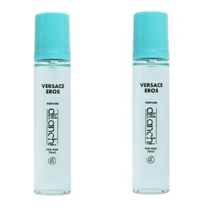 عطر جیبی مردانه دیلانچی مدل versace eros حجم 30 میلی لیتر بسته دو عددی