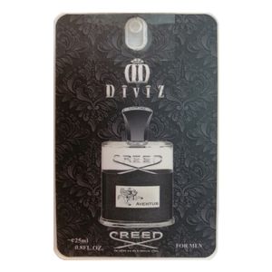 عطر جیبی مردانه دیوایز مدل creed aventus حجم 25 میلی لیتر