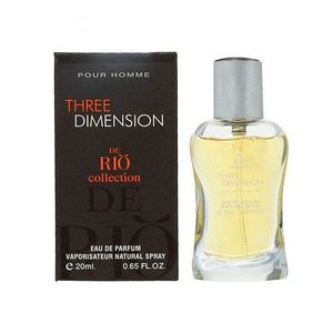 عطر جیبی مردانه ریو کالکشن مدل three dimension pure homme حجم 20 میلی لیتر