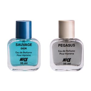 عطر جیبی مردانه نایس پاپت مدل pegasus حجم 35 میلی لیتر به همراه عطر جیبی مردانه نایس پاپت مدل sauvage dior حجم 35 میلی لیتر