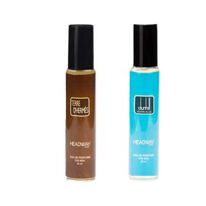 عطر جیبی مردانه هدوی استوری مدل تق هرمس و دانهیل دیزایر بلو حجم 30 میلی لیتر مجموعه 2 عددی