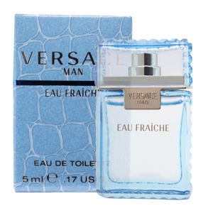 عطر جیبی مردانه ورساچه مدل versace man eau fraiche حجم 5 میلی لیتر