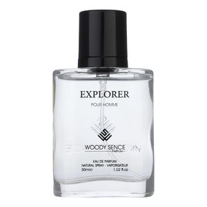 عطر جیبی مردانه وودی سنس مدل explorer حجم 30 میلی لیتر