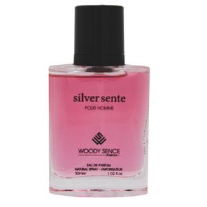عطر جیبی مردانه وودی سنس مدل silver scent حجم 30 میلی لیتر