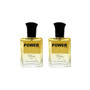عطر جیبی مردانه پاور پالس مدل terre d’hermes family حجم 25 میلی لیتر بسته 2 عددی