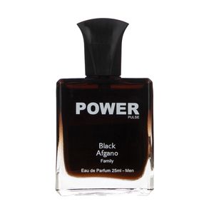 عطر جیبی مردانه پاور پالس مدل ناسوماتو بلک افغانو حجم 25 میلی لیتر