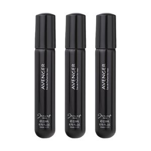عطر جیبی مردانه ژک ساف مدل avenger حجم 22 میلی لیتر بسته 3 عددی