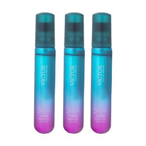 عطر جیبی مردانه ژک ساف مدل victor حجم 22 میلی لیتر بسته 3 عددی