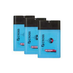 عطر جیبی مردانه کراس مدل degree 360 حجم 45 میلی لیتر مجموعه 3 عددی