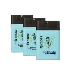 عطر جیبی مردانه کراس مدل zero graviti حجم 45 میلی لیتر مجموعه 3 عددی