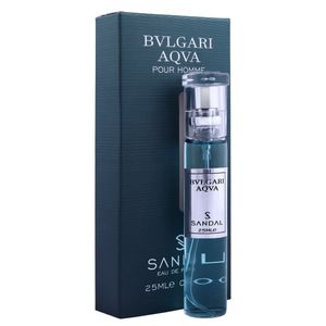 عطرجیبی مردانه صندل مدل بولگاری آکوا حجم 25 میلی لیتر