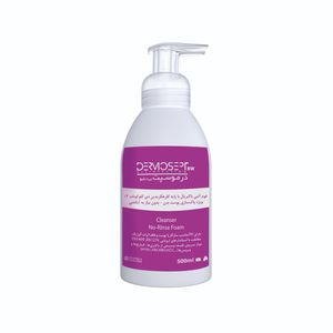 فوم آنتی سپتیک شرکت رضاراد مدل dermosept bw حجم 500 میلی لیتر