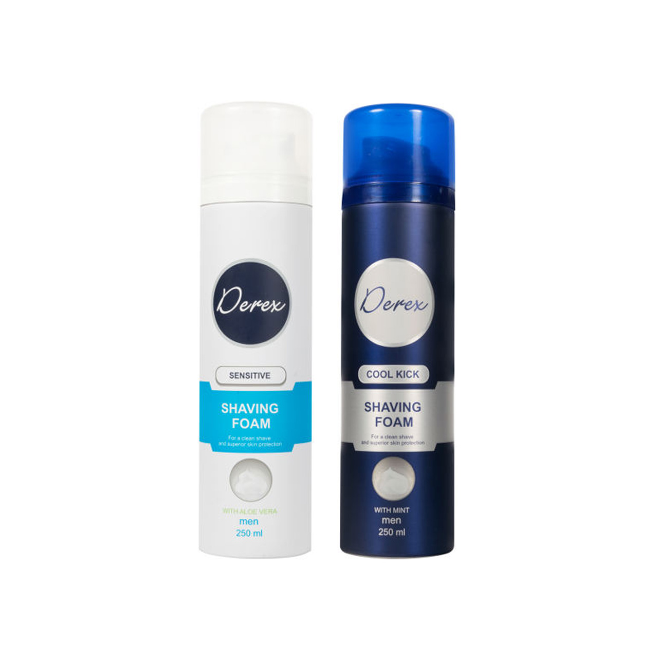 فوم اصلاح دریکس مدل blwh حجم 250 میلی لیتر مجموعه 2 عددی