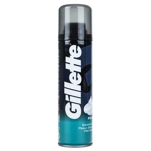 فوم اصلاح ژیلت سری sensitive 200 ml