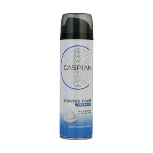فوم اصلاح کاسپین مدل sensitive skin حجم 200 میلی لیتر
