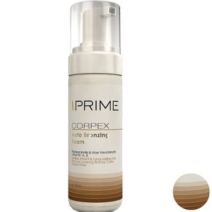 فوم برنز کننده پریم مدل corpex auto bronzing foam حجم 150 میلی لیتر