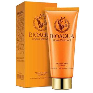 فوم شستشو صورت بایو آکوا مدل horse ointment وزن 100 گرم