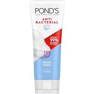 فوم شستشو صورت پوندز مدل anti bacterial حجم 100 میلی لیتر