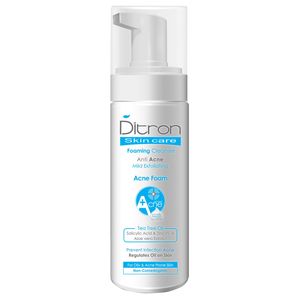 فوم شستشوی پوست دیترون مدل anti acne حجم 150 میلی لیتر