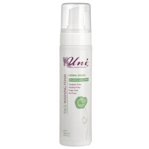 فوم پاک کننده آرایش یونی لد مدل dry and sensitive skin حجم 200 میلی لیتر