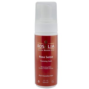 فوم پاک کننده صورت رزالیا مدل rosa scence حجم 150 میلی لیتر
