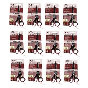 قیچی آرایشگاهی ساووی مدل sc01 بسته 12 عددی