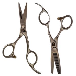 قیچی آرایشگری حرفه ای جین کارپنتر مدل r 001 مجموعه 2 عددی