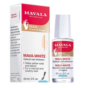 لاک روشن کننده رنگ ناخن ماوالا مدل mavawhite حجم 10 میلی لیتر