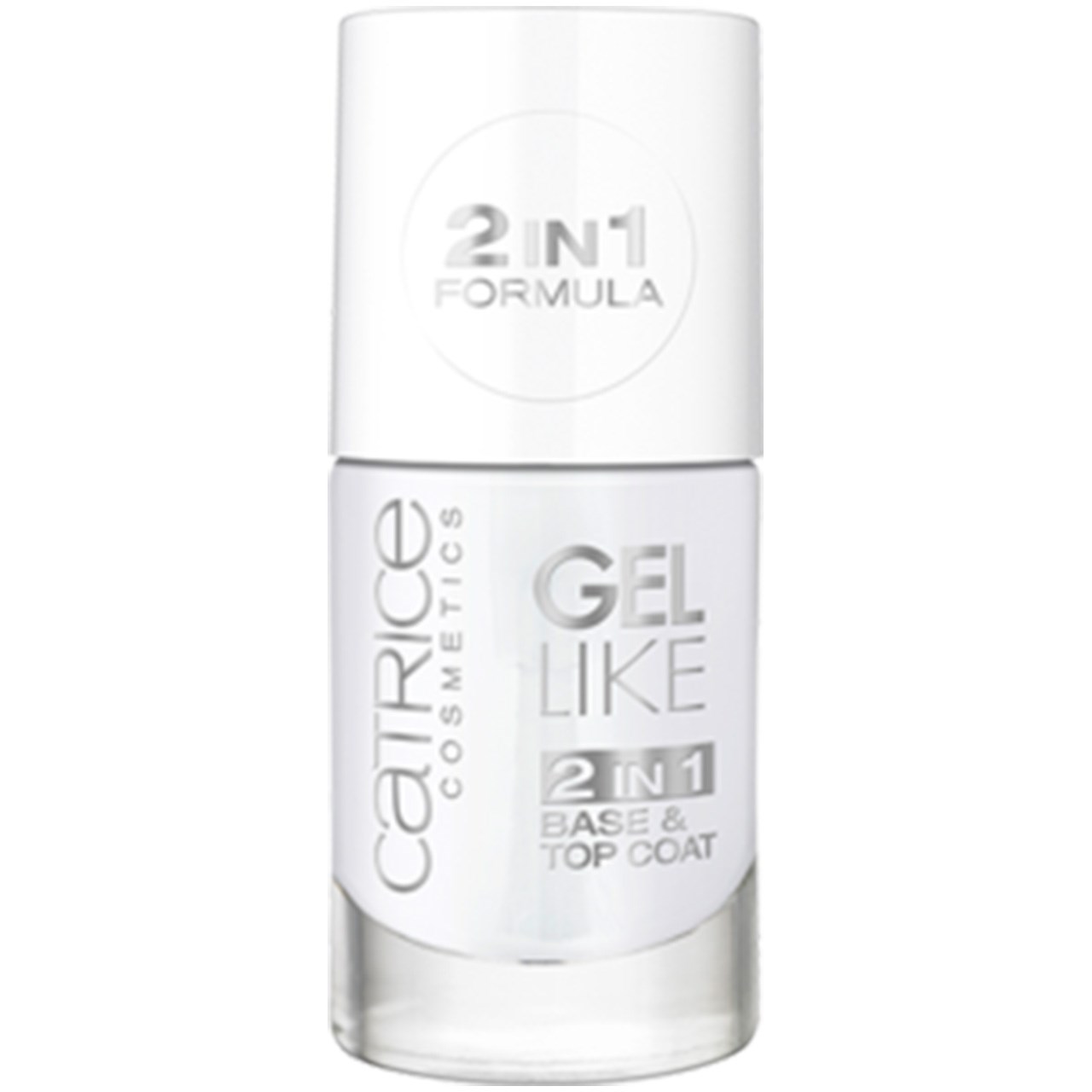 لاک پایه کاتریس سری gel like مدل top coat 2×1