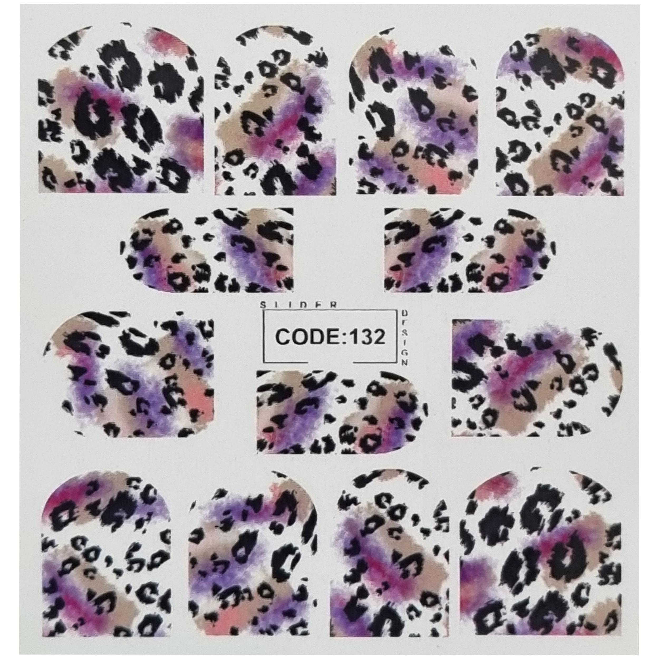 لنز ناخن مدل code0132